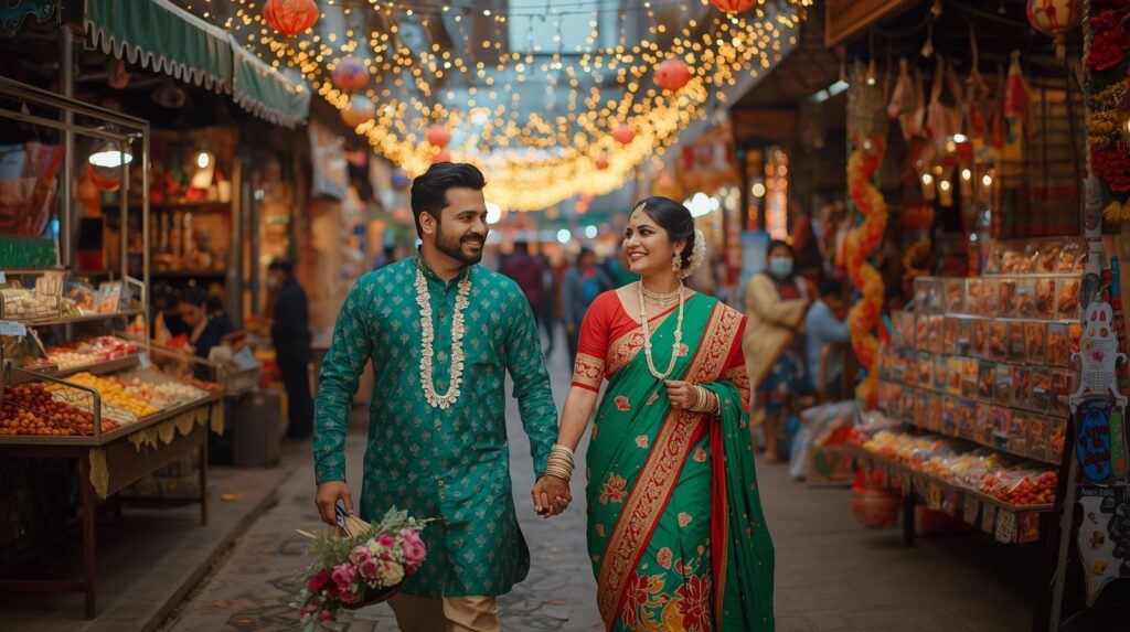 Best Captions for Traditional Look in hindi